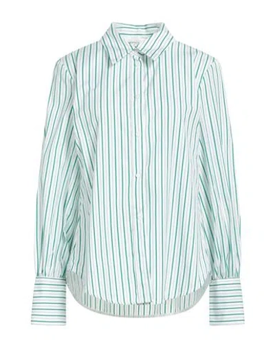 Beatrice B Beatrice .b Woman Shirt Green Size 6 Cotton