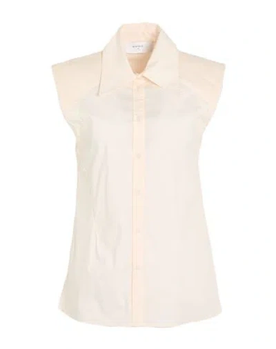 Beatrice B Beatrice .b Woman Shirt Ivory Size 2 Cotton, Elastane In Neutral