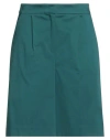 Beatrice B Beatrice .b Woman Shorts & Bermuda Shorts Emerald Green Size 4 Cotton, Elastane