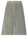Beatrice B Beatrice .b Woman Shorts & Bermuda Shorts Grey Size 2 Cotton In Grey