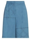 Beatrice B Beatrice .b Woman Shorts & Bermuda Shorts Pastel Blue Size 2 Polyester, Elastane In Blue