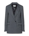 Beatrice B Beatrice .b Woman Suit Jacket Black Size 4 Polyester, Cotton, Elastane In Black