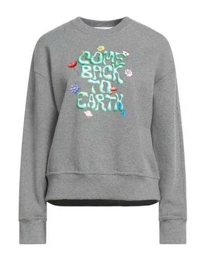 Beatrice B Beatrice .b Woman Sweatshirt Grey Size 4 Cotton, Elastane