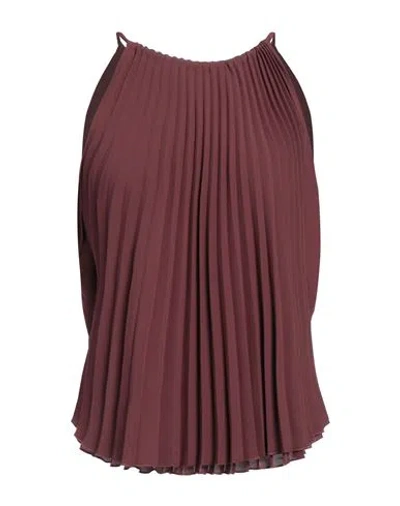 Beatrice B Beatrice .b Woman Top Chocolate Brown Size 6 Polyester