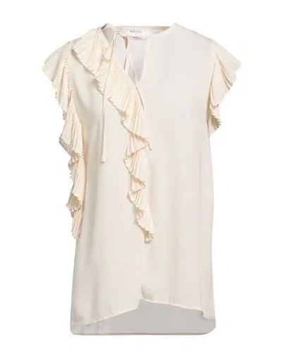Beatrice B Beatrice .b Woman Top Cream Size 2 Polyester In White