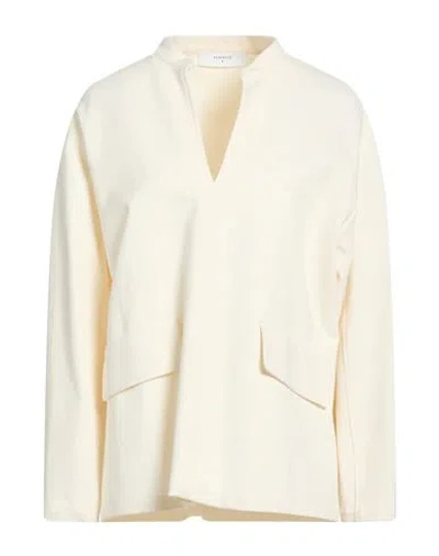 Beatrice B Beatrice .b Woman Top Cream Size M Viscose, Nylon, Elastane In Yellow