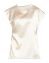 Beatrice B Beatrice .b Woman Top Ivory Size S Polyester In Neutral