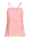 Beatrice B Beatrice .b Woman Top Pink Size 4 Cotton, Polyester