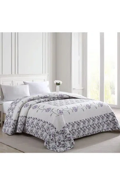 Beatrice Home Fashions Carnation Embossed Bedspread