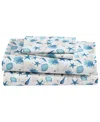 Beatrice Home Fashions Coastal Printed 4-pc. Sheet Set, Queen
