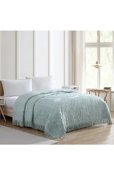 Beatrice Home Fashions Medallion Cotton Chenille Bedspread
