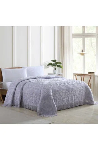 Beatrice Home Fashions Medallion Cotton Chenille Bedspread