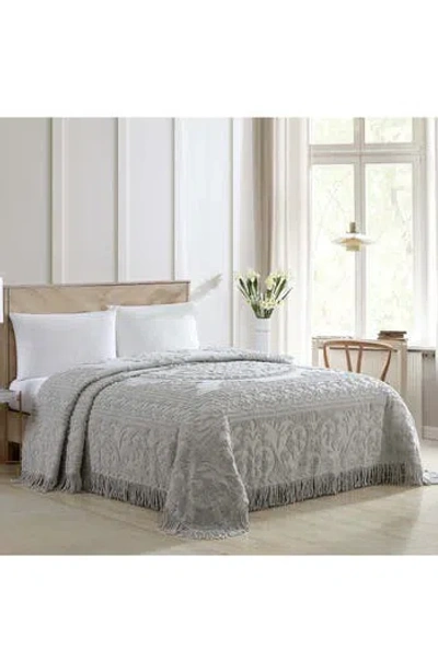 Beatrice Home Fashions Medallion Cotton Chenille Bedspread