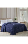 Beatrice Home Fashions Medallion Cotton Chenille Bedspread