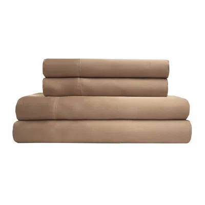 Beatrice Home Fashions Microfiber Sheet Set In Gold