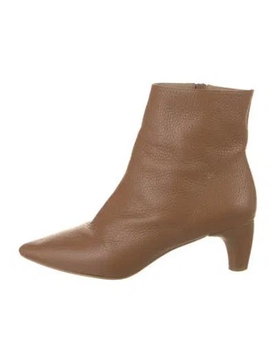 Pre-owned Beatrice Valenzuela Leather Boots In Brown