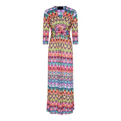 Beatrice Von Tresckow Women's Aztec Art Dakota Maxi Dress In Multi