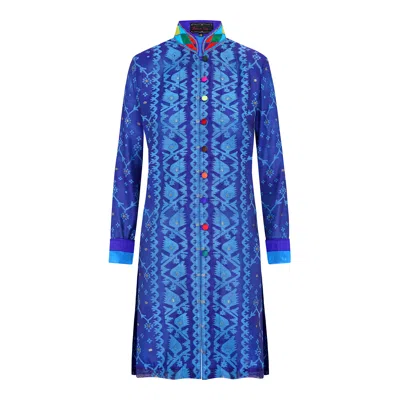 Beatrice Von Tresckow Women's Blue Midnight Star Serenade Organza Jacket