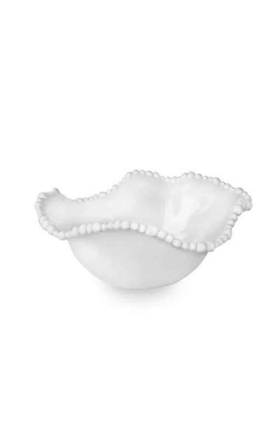 Beatriz Ball Collection Vida Alegria Small Sauce Bowl In White