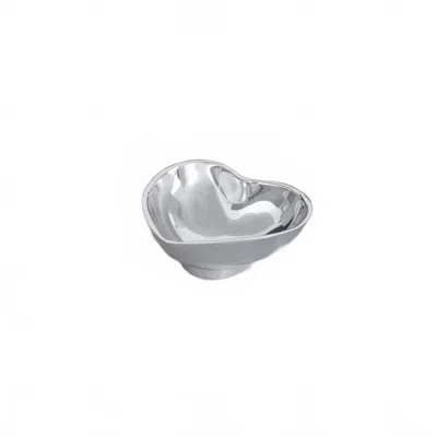 Beatriz Ball Deep Heart Mini Bowl In Silver