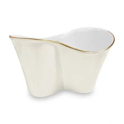 Beatriz Ball Encanto Aluminum Ice Bucket In Cream,white