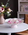 Beatriz Ball Encanto Carola Pedestal Cake Plate In Pink
