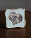 Beatriz Ball Encanto Curved Heart Picture Frame, 5" X 5" In Blue