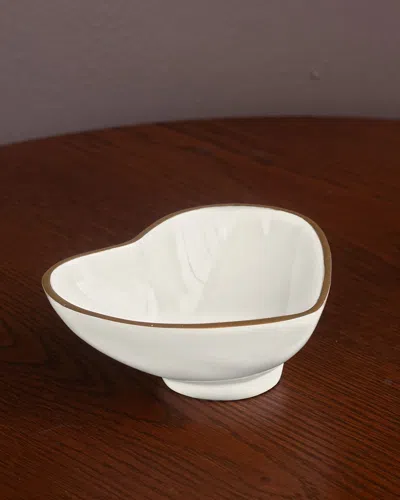 Beatriz Ball Encanto Deep Heart Mini Bowl In Cream