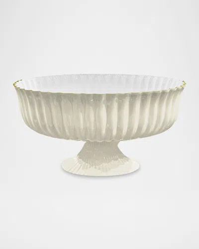 Beatriz Ball Encanto Vienna Large Centerpiece/punchbowl In White