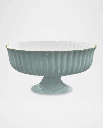 Beatriz Ball Encanto Vienna Large Centerpiece/punchbowl In Blue