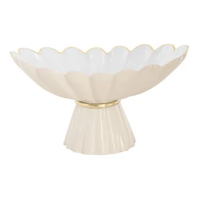 Beatriz Ball Encanto Vintage Hermes Pedestal In Cream,white