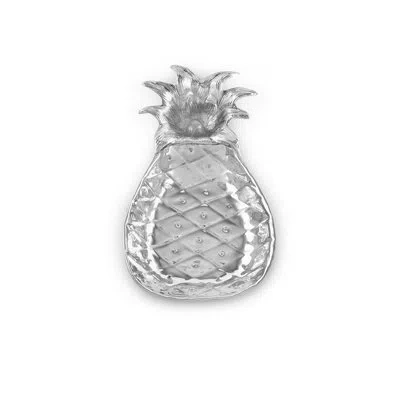 Beatriz Ball Garden Pineapple Chip & Dip In Silver