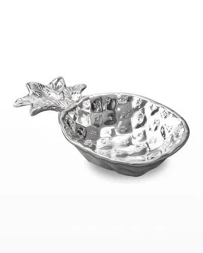 Beatriz Ball Giftables Garden Pineapple Server In Silver