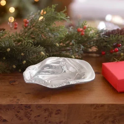 Beatriz Ball Giftables Ocean Oyster Bowl In Silver