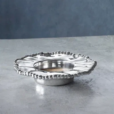Beatriz Ball Giftables Organic Pearl Wine Coaster In Silver