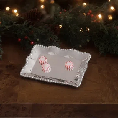 Beatriz Ball Giftables Serving Dish In Silver