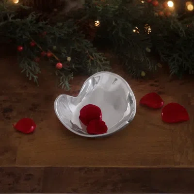Beatriz Ball Giftables Soho Heart Bowl In Silver