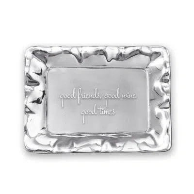 Beatriz Ball Giftables Tray In Silver