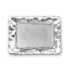 Beatriz Ball Giftables Vento Rectangular Tray In Silver