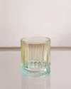 Beatriz Ball Glass Aquarelle Double Old-fashioned Set Of 4 In Multi