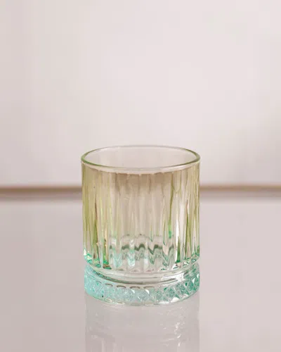 Beatriz Ball Glass Aquarelle Double Old-fashioned Set Of 4 In Multi