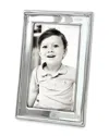 Beatriz Ball Jason Vertical Frame, 4" X 6" In Silver
