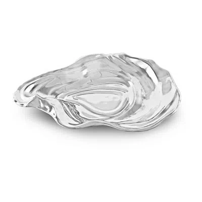 Beatriz Ball Ocean Oyster 55 Fl Oz. Serving Bowl In Silver