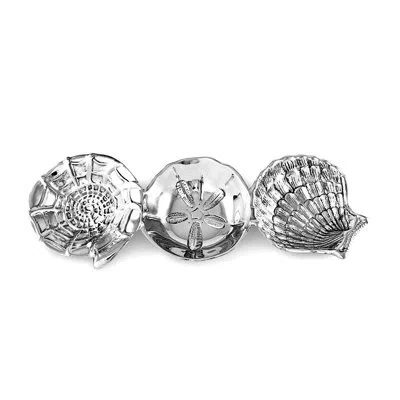 Beatriz Ball Ocean Serving Dish In Silver