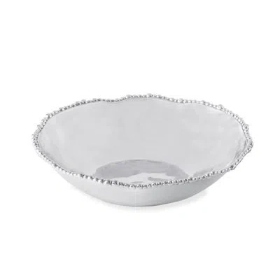 Beatriz Ball Organic Pearl Nova Large Bowl In Silver