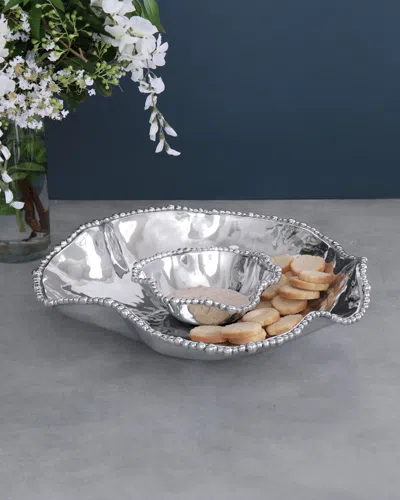 Beatriz Ball Organic Pearl Onyx Dip Bowl In Gray