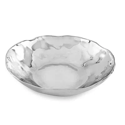 Beatriz Ball Organic Soho 116 Fl Oz. Serving Bowl In Silver