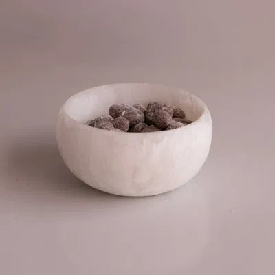 Beatriz Ball Resin Sorbet Mini Round Bowl In Neutral
