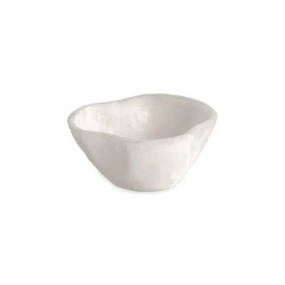 Beatriz Ball Resin Sorbet Mini Wavy Round Bowl In Neutral