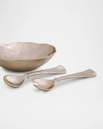 Beatriz Ball Sierra Modern Large Salad Servers